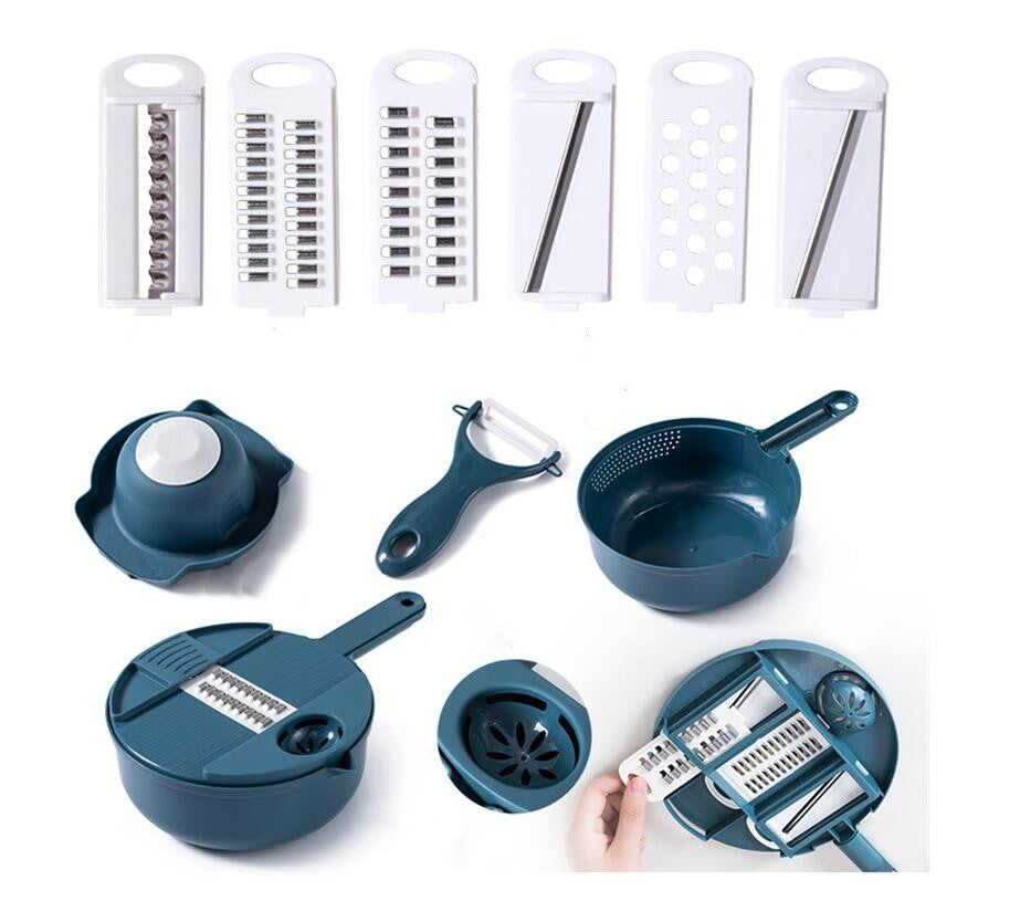 Multifunctional Vegetable Slicer and Grater Tool