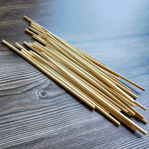 100pcs Eco-Friendly Wheat Straws - Biodegradable