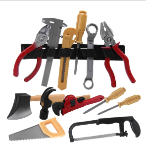 Children's Plastic Tool Set (One Set)