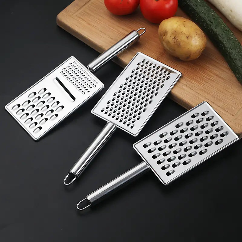 3-Piece Stainless Steel Vegetable Grater Set