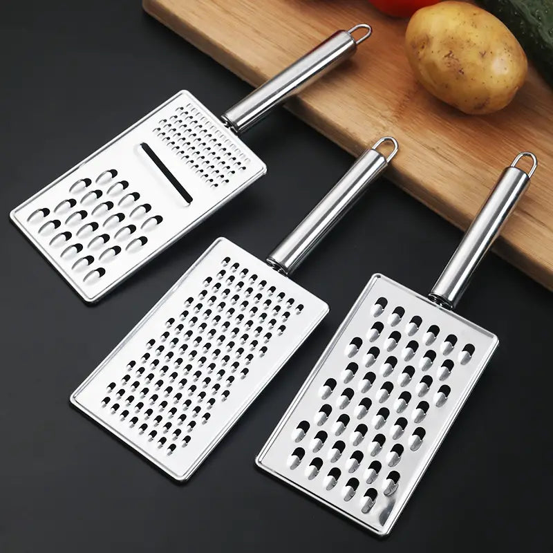 3-Piece Stainless Steel Vegetable Grater Set