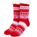 Ladies Thermal Fleece Slipper Socks - AT279-1