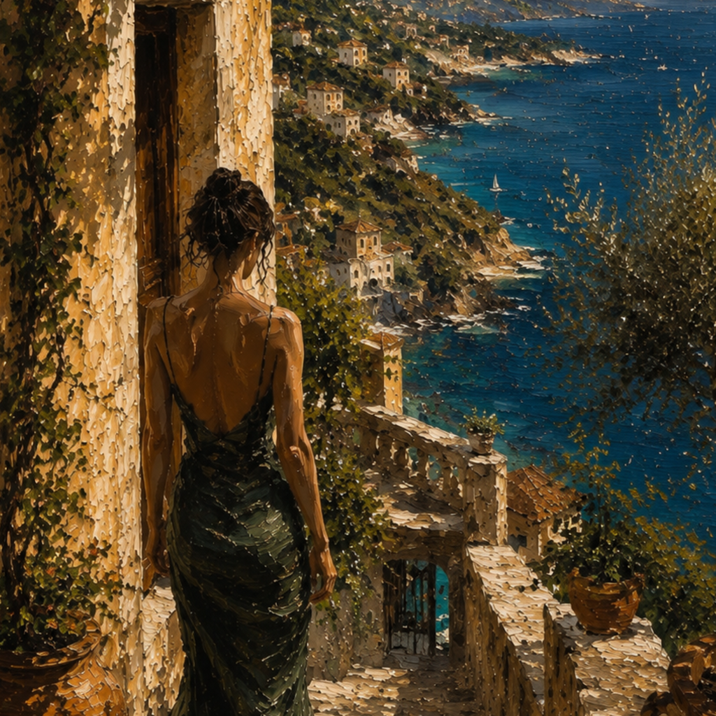MEDITERRANEAN STUDIES — Arrival, Framed Art Print