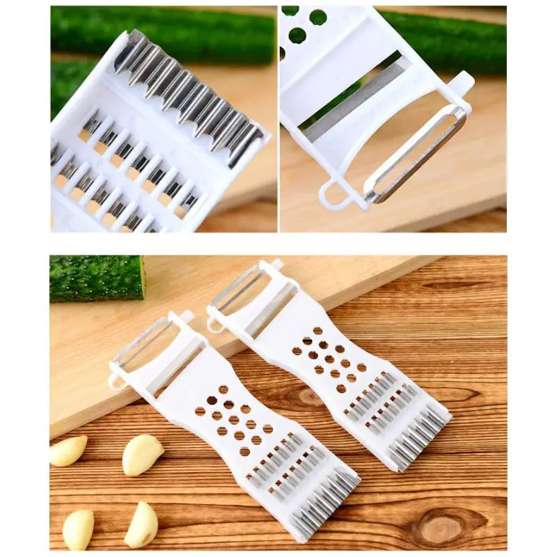 "Multifunctional Vegetable Cutter and Carrot Grater"
