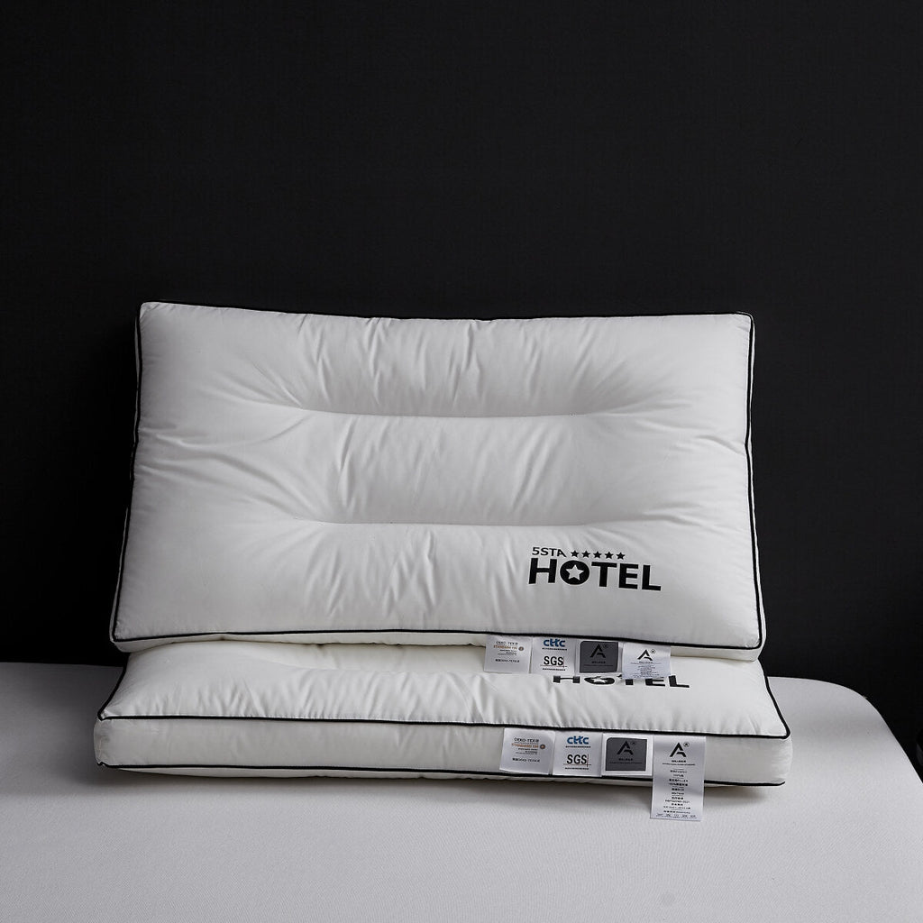 100% Cotton Five Star Hotel Pillow 2 Pack Set-2